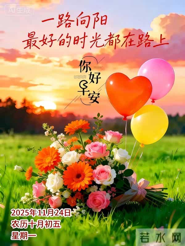 2025.11.24清晨第一声早安！愿你今日无烦忧，步步皆自在