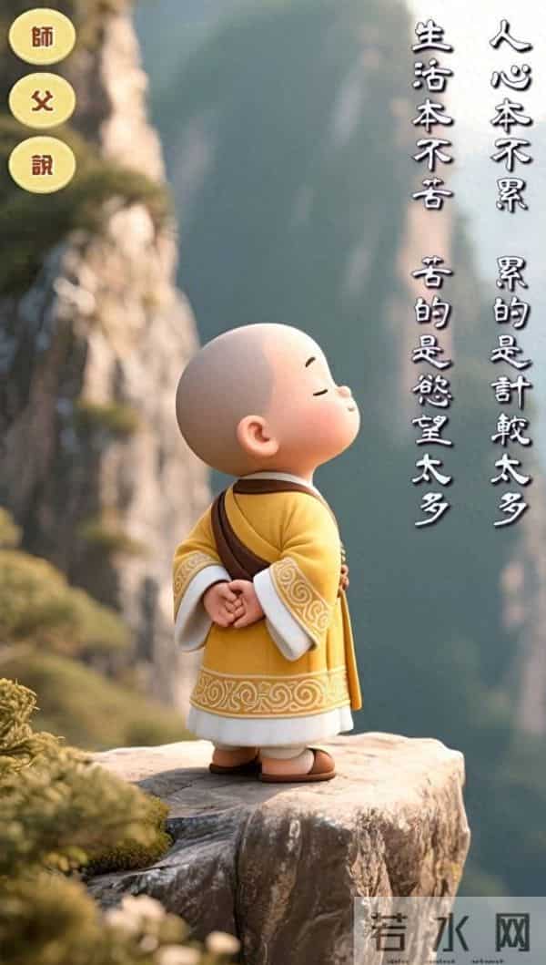 一念通透：少欲轻负，守善积福