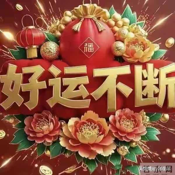 好运早到你家门口了,赶紧伸手开门“签收”