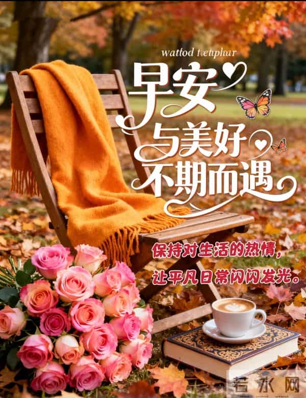 2025年11月24日周一早上好温馨问候语 早安图片 早安祝福精美图片