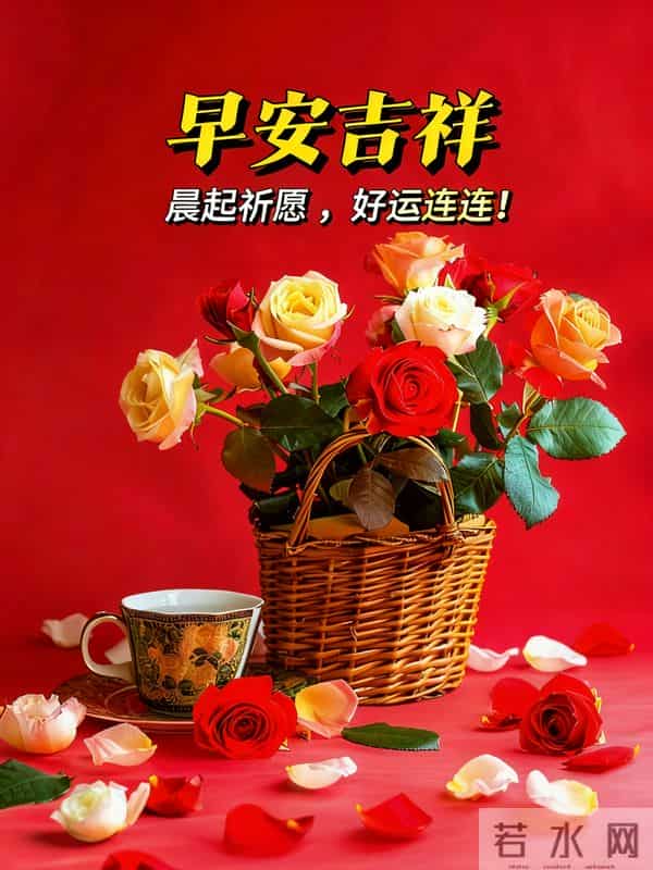 19句清晨暖心祝福，时光清浅，安康常伴，愿你日日欢颜喜乐无忧