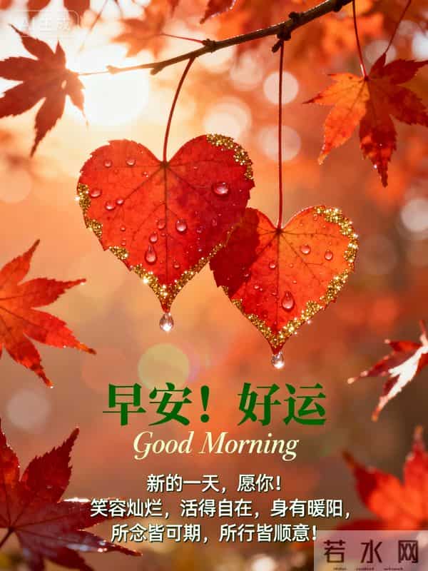 11.24周一早安|晨光为你引路,好运伴你同行