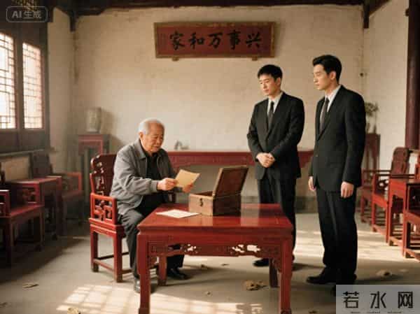 爷爷做主将祖宅给大伯,父亲配合签字,祭祖当天爷爷望着供桌僵住