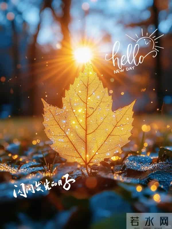 早安心语 时光不会偏爱谁,但会善待用心生活的人