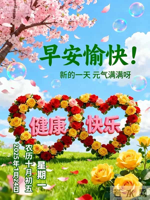 2025.11.24清晨第一声早安！愿你今日无烦忧，步步皆自在