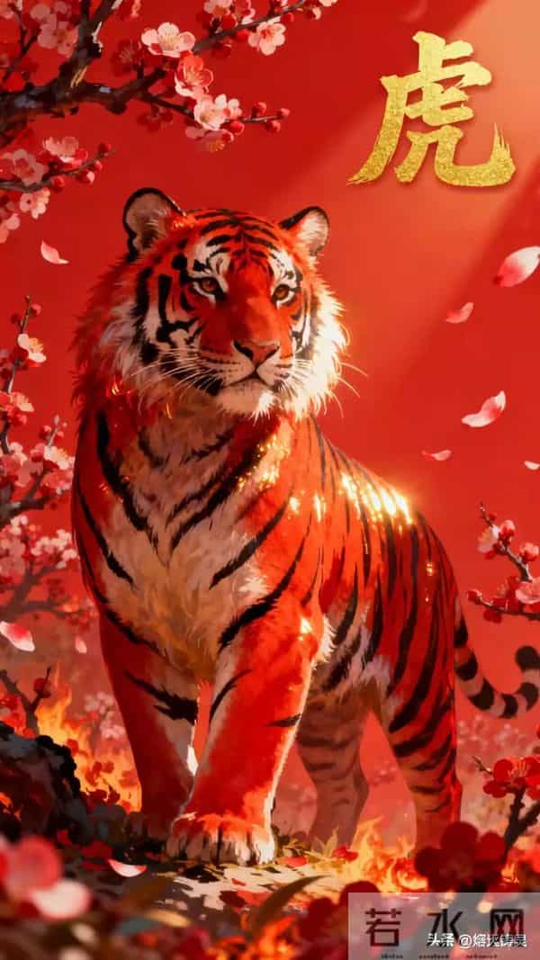 2026年“红马年”,4个年份出生的属虎人得三合加持,顺风顺水