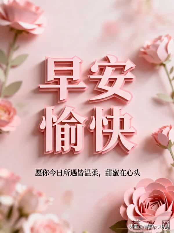 早安图片分享，周末早安图片