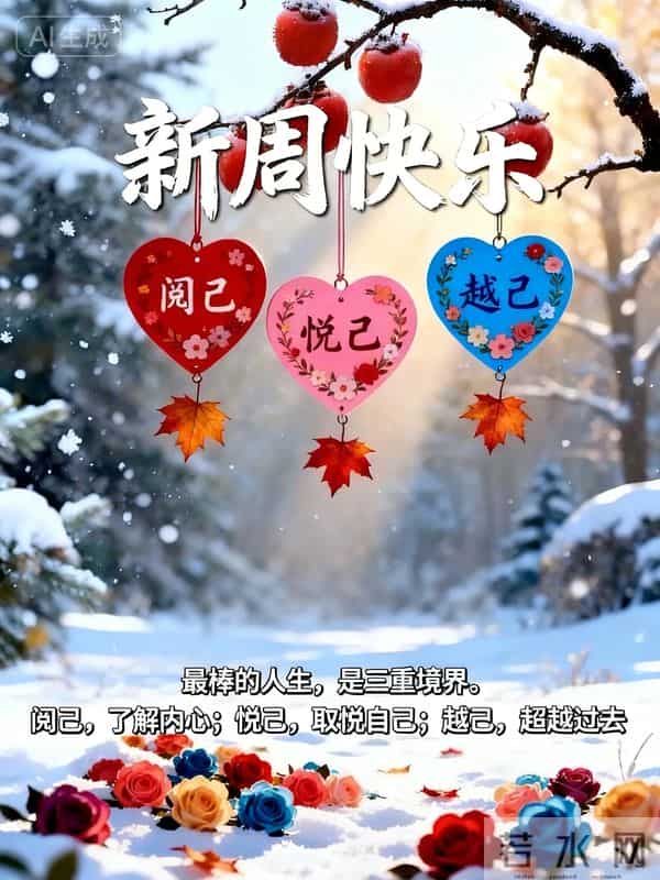 2025年11月24日十月初五周一早上好！最佳创意漂亮早晨祝福语图片