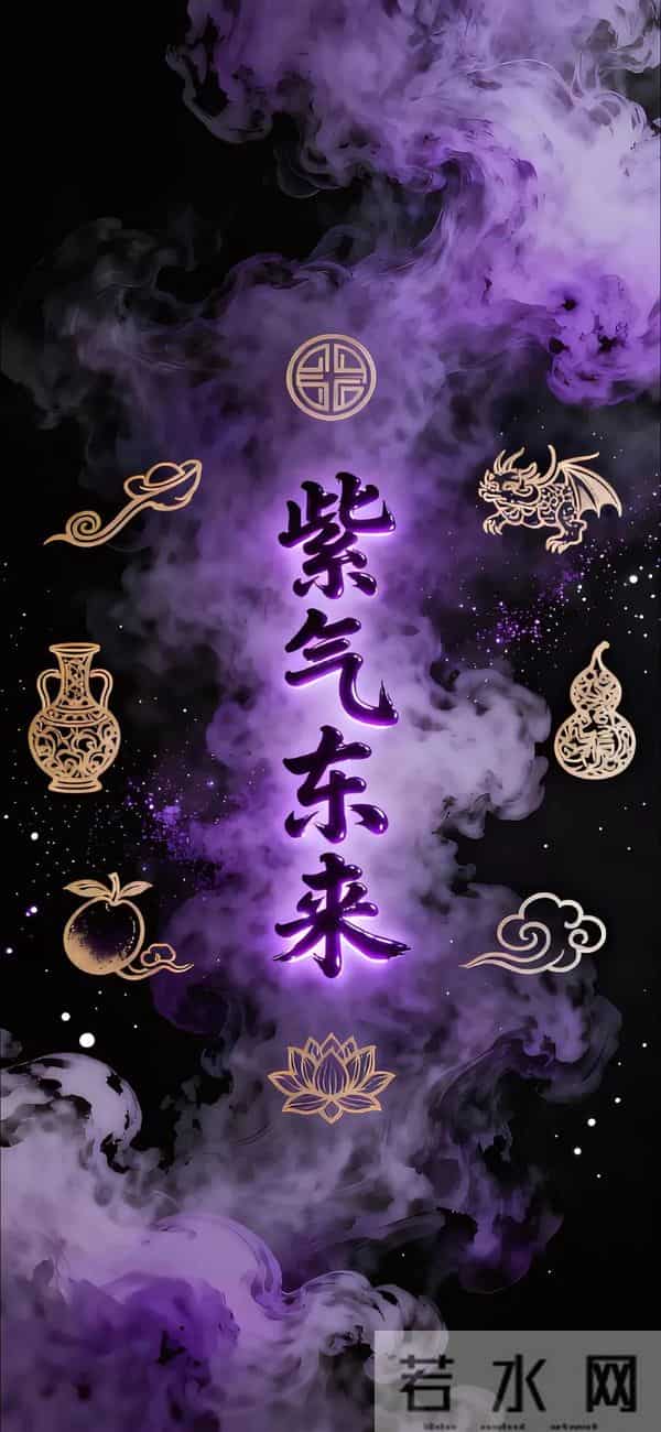 国风吉祥语手机壁纸！从喜从天降到所愿皆如意！