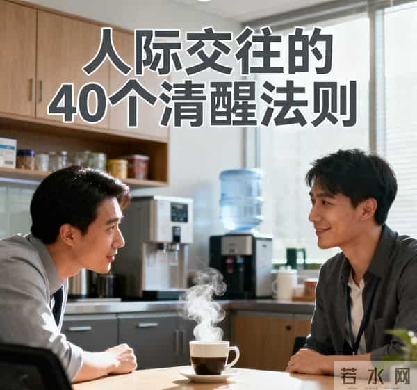 人际交往的40个清醒法则