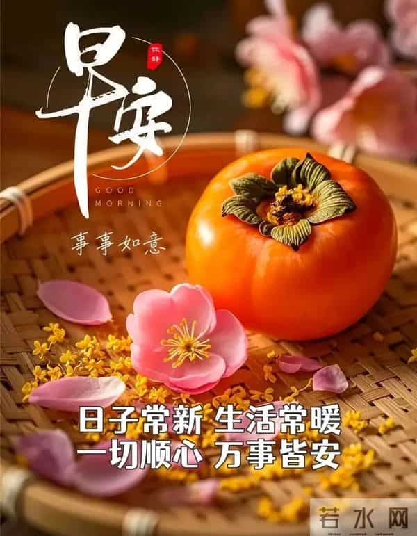 2025年11月24日周一早上好温馨问候语 早安图片 早安祝福精美图片