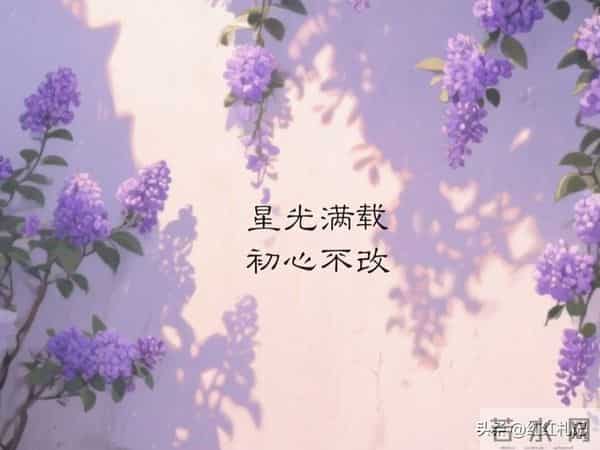 繁华满地，流年如诗不如你。