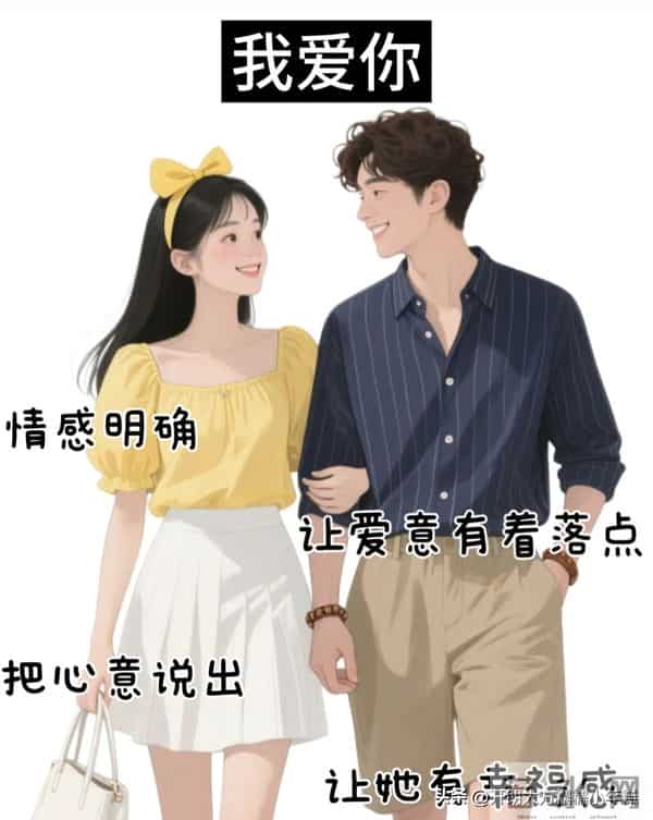 女人不管年龄多大,都喜欢听男人说这5句话!