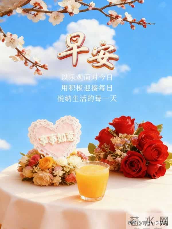 早安图片分享，周末早安图片