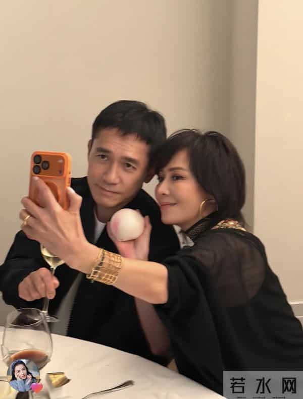 刘嘉玲提前庆祝60岁大寿,梁朝伟举香槟出镜,到场的都是名流好友