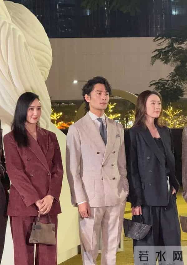 深圳这一天，胡静嫩了，童瑶又飒又美，却被罕见露面的王凯惊艳了