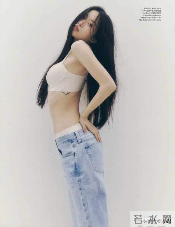 文佳瑛的身材穿CK太绝了|韩国时尚芭莎
