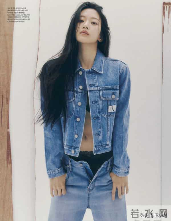 文佳瑛的身材穿CK太绝了|韩国时尚芭莎