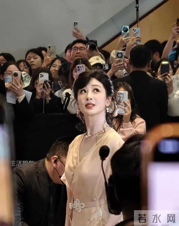 男粉齐喊老公现场失控,杨紫冷脸回应,她逆袭远不止变美这么简单