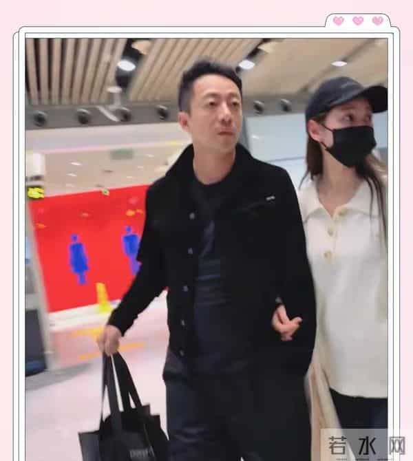 马筱梅怀孕胖了20斤,汪小菲高兴的合不拢嘴,走机场全程紧盯娇妻