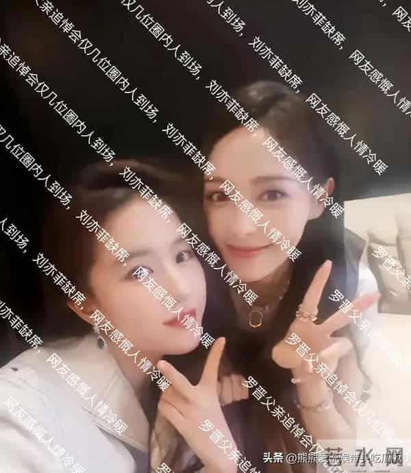 罗晋父亲追悼会仅几位圈内人到场,刘亦菲缺席,网友感慨人情冷暖