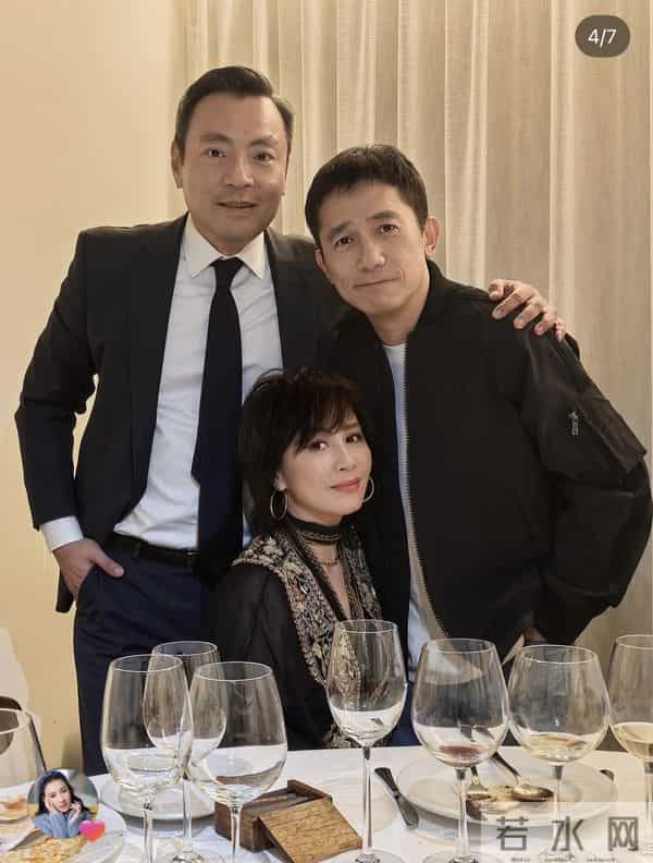 刘嘉玲提前庆祝60岁大寿,梁朝伟举香槟出镜,到场的都是名流好友