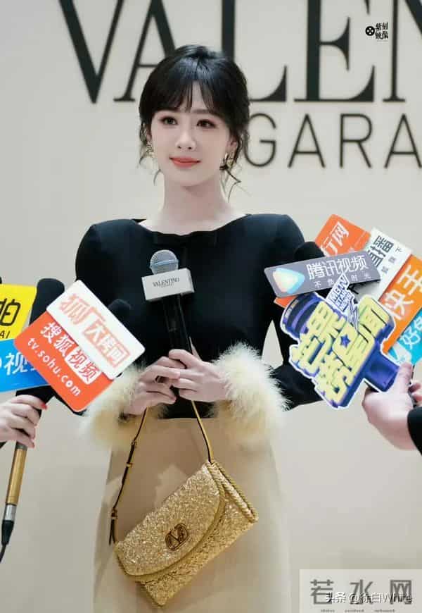 杨紫，华伦嫡公主上线！采访谈及家业生命树，晚宴跟唱特别捧场！