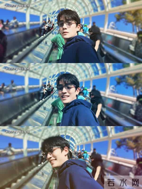 出席活动“死装死装”的,一到好莱坞就露馅,就很朱一龙啊