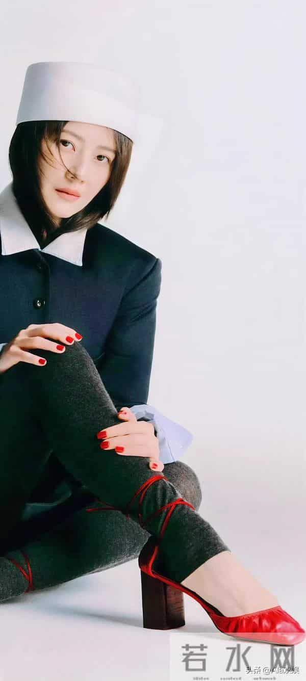 高圆圆,美腿玉足