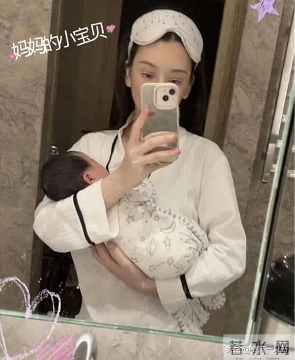 方媛出月子首晒照 身材丰腴前凸后翘 三胎满月郭富城开心得直跳舞