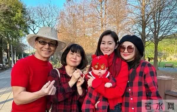 44岁任家萱胖到150斤！带2岁儿子为妹妹庆生，老公从不去家庭聚会