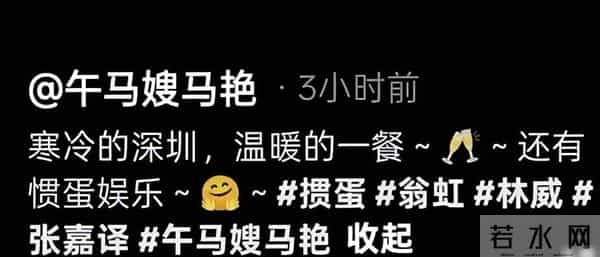 张嘉译深圳聚餐,71岁林威烟不离手,翁虹丰腴吸睛,午马遗孀现身