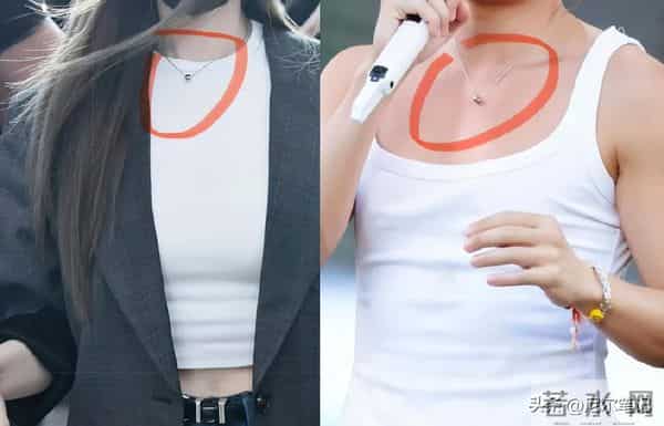 王心凌吴克群被偶遇，带同款项链穿情侣衣，男方人到中年体态拉跨