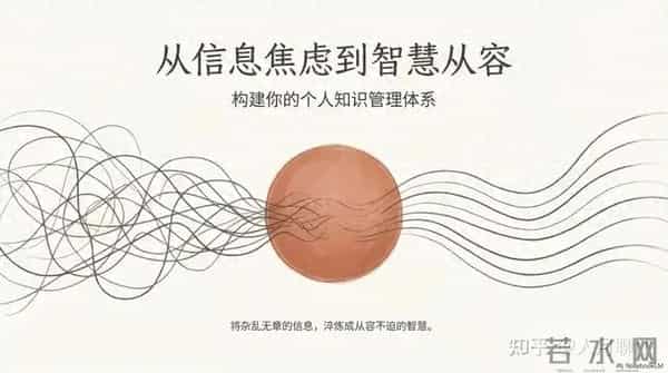从信息焦虑到智慧从容-构建个人知识管理体系从学习到实践