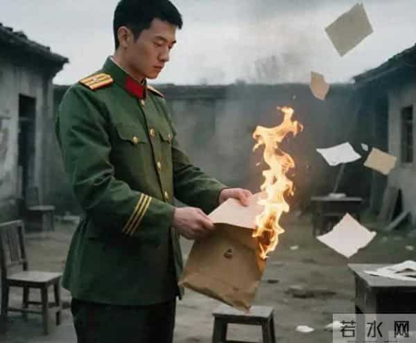 老公烧掉的是婚书，我没提醒，多年后我儿女双全，他却孤独终老