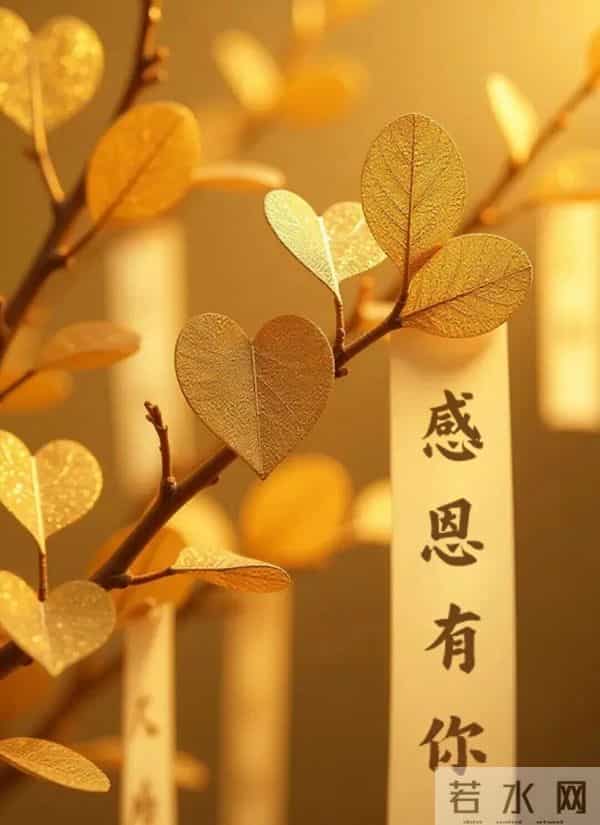 「2025-11-27」 10句简短、优雅且高端的感恩节祝福语，感恩节图片