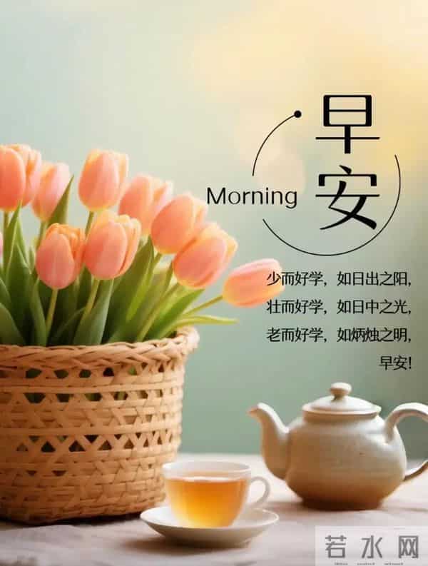9张特漂亮大家早上好图片,万事如意,吉祥安康!