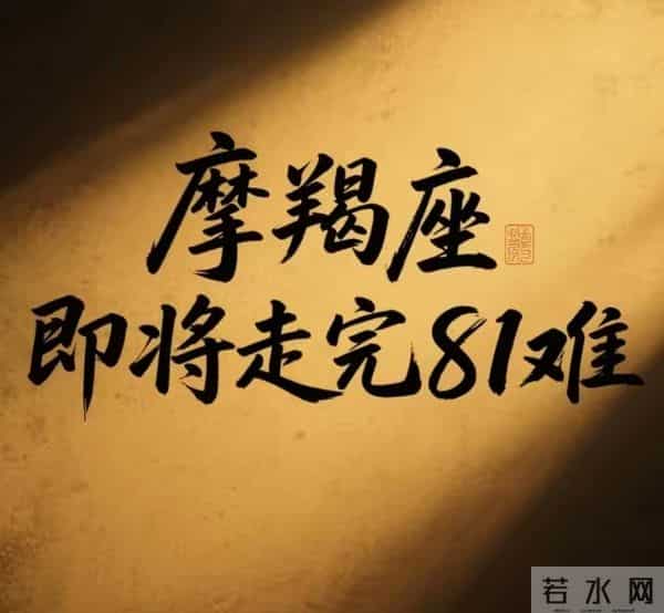 你就是王者!熬出头了摩羯座!