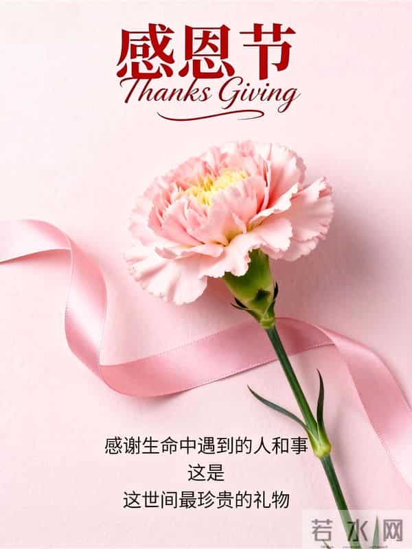 25句感恩节早安祝福，感恩相遇，温暖岁月，愿心怀感恩，事事顺意