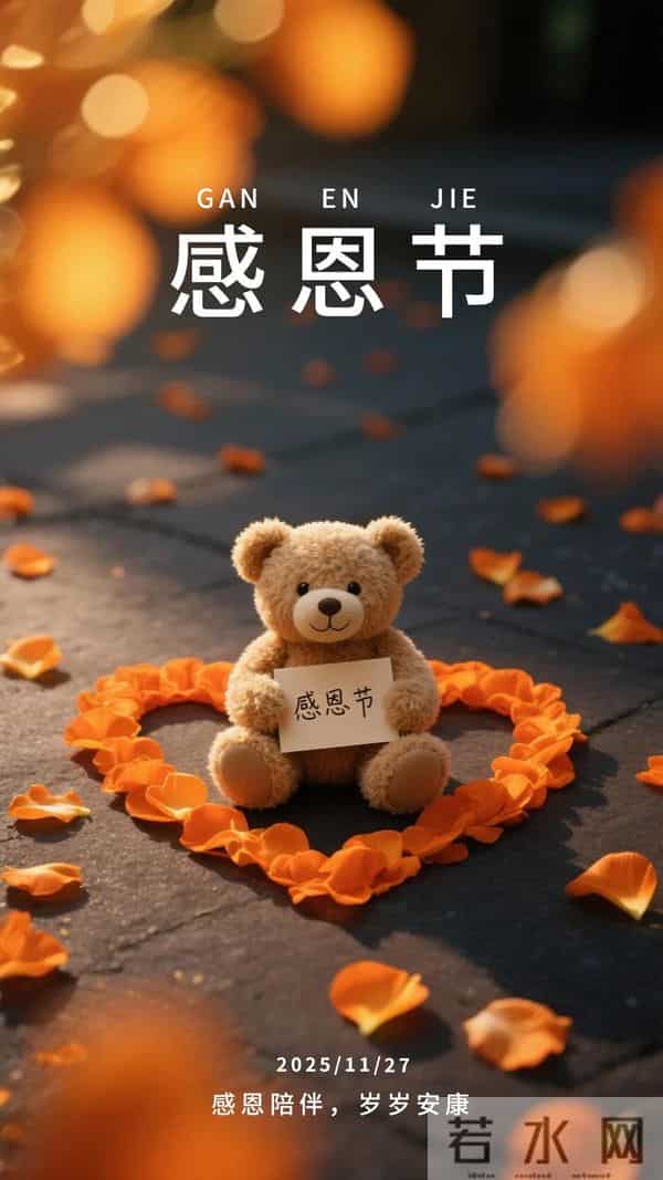 11月27日周四早安,今日感恩节,感恩有你,一路相伴,愿美好常伴