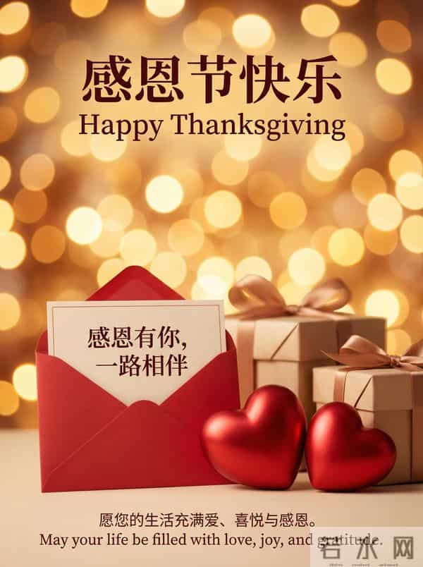 30句感恩节早安语,感恩父母,感恩朋友,感恩自己,感恩所有