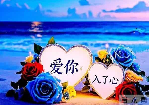 爱着你的温柔，恋着你的眉眼，守一份初心，爱你岁岁年年