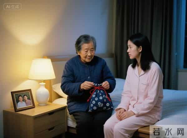 大伯嫌奶奶累赘,把她赶到我家,晚上奶奶拉着我:丫头,这个给你