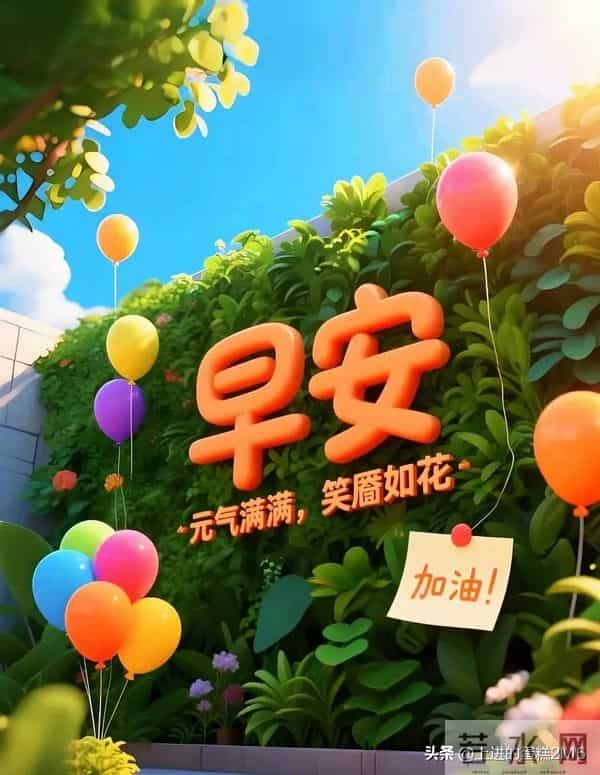 早安!新的一天,阳光灿烂,愿你一生平安,幸福快乐永远追随!