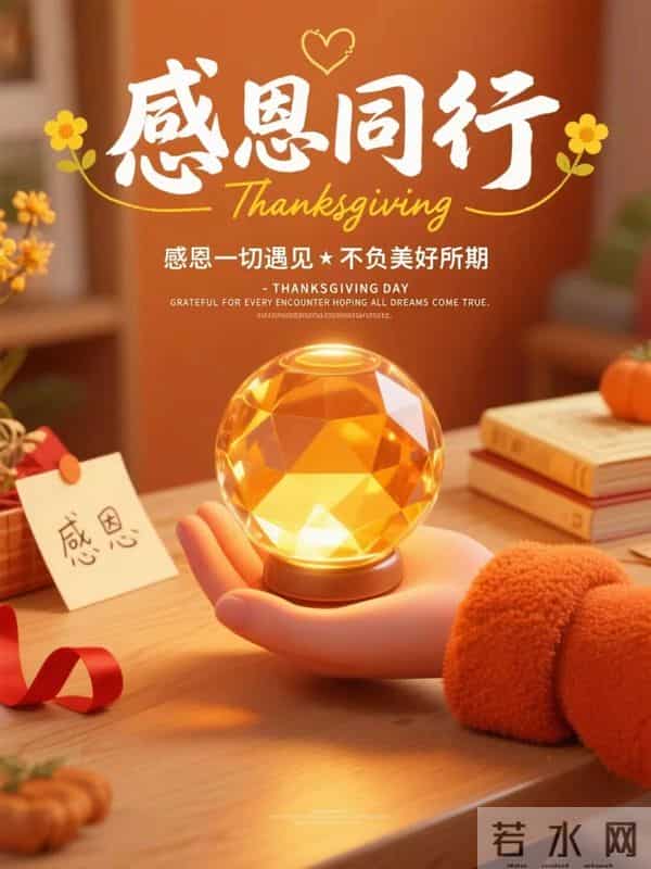 2025年11月27日感恩节早上好 精美图片送祝福 感恩常在 幸福常伴