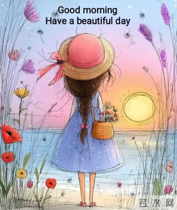 晨安绘:温柔里的今日好时光