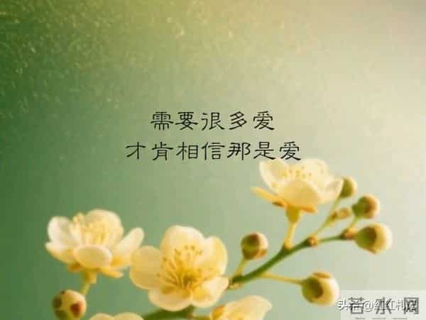 余生很短，别让遗憾太长。