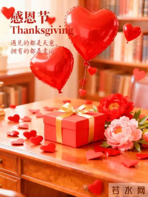 2025年11月27日感恩节早上好 精美图片送问候 感恩有你 今日幸福满满