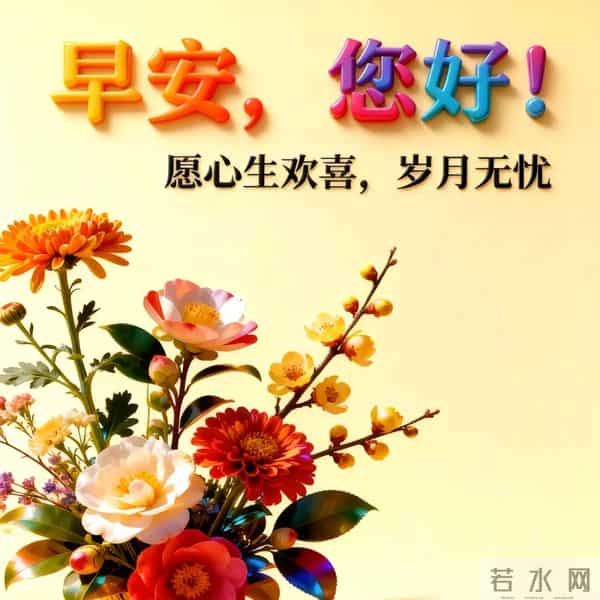 2025年11月27日早上好 周四祝福问候语 早安精美图片 今日喜乐无忧