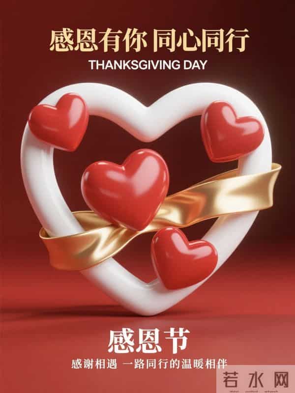 感恩节到了，感谢一路陪伴我的人，感恩有您，风雨同行